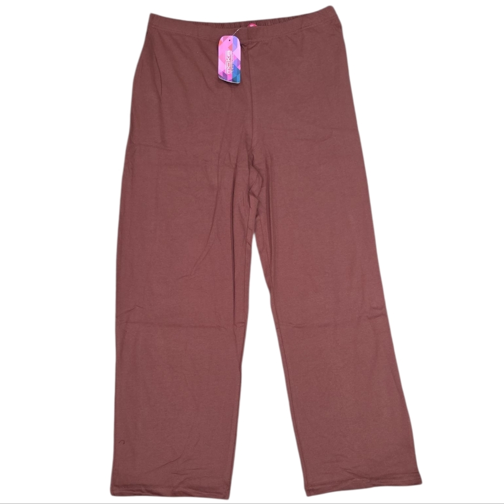 New With Tags! Moka Leisure Pull On Brown Pants Size XL